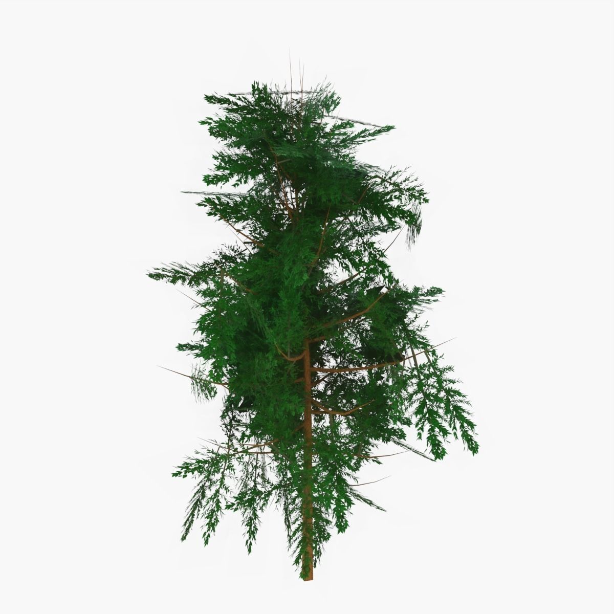 Plains Landscape 1 Low-poly 3D model_16