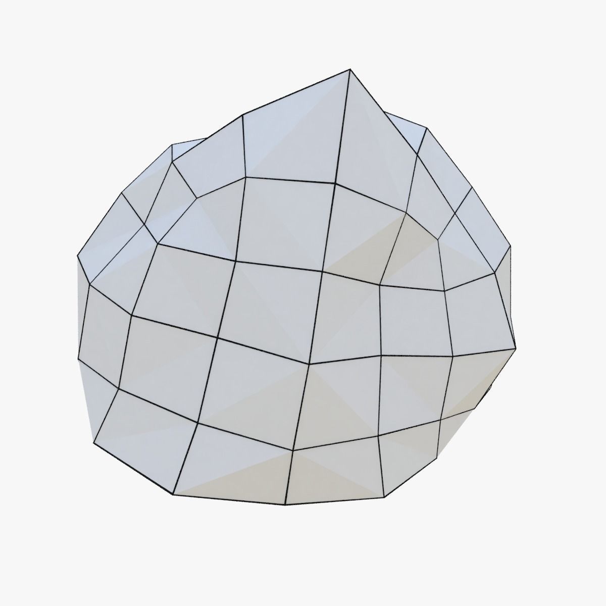 Plains Landscape 1 Low-poly 3D model_51