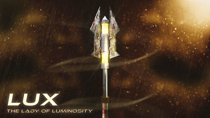 League of Legends - Lux Weapon Free 3D model