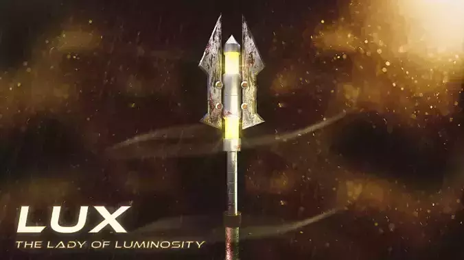 League of Legends - Lux Weapon Free 3D model