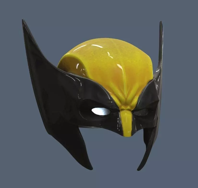 Wolverine Mask 3D print model_0