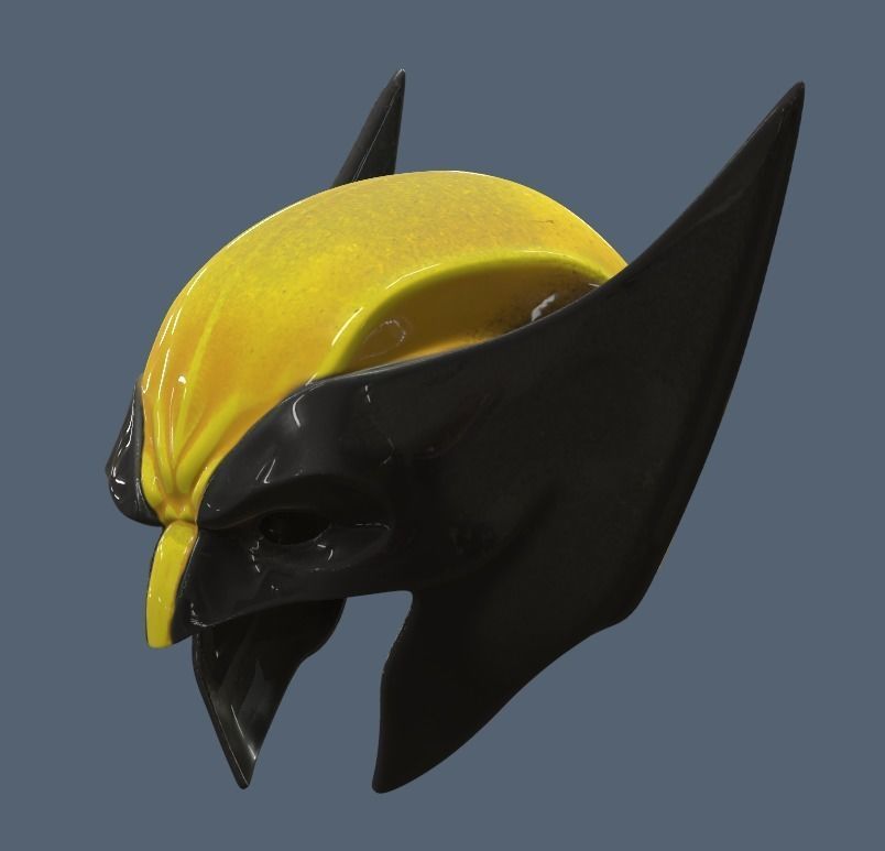 Wolverine Mask 3D print model_2