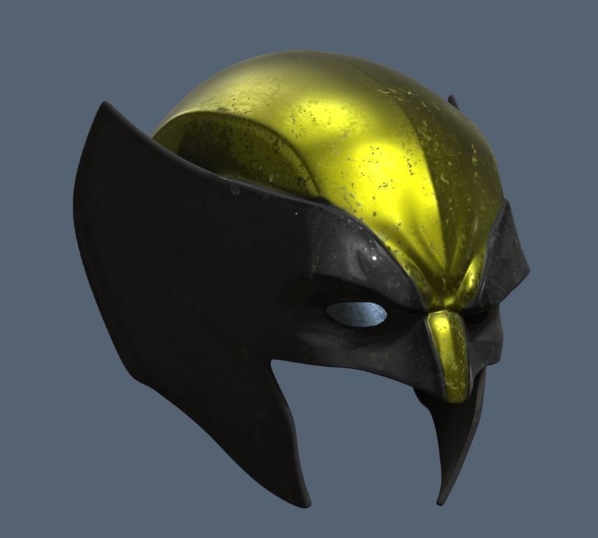 Wolverine Mask 3D print model_5
