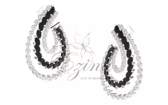 Fashion diamond  earing 5