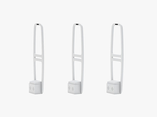 AM Alarm System Security Gate 3D model