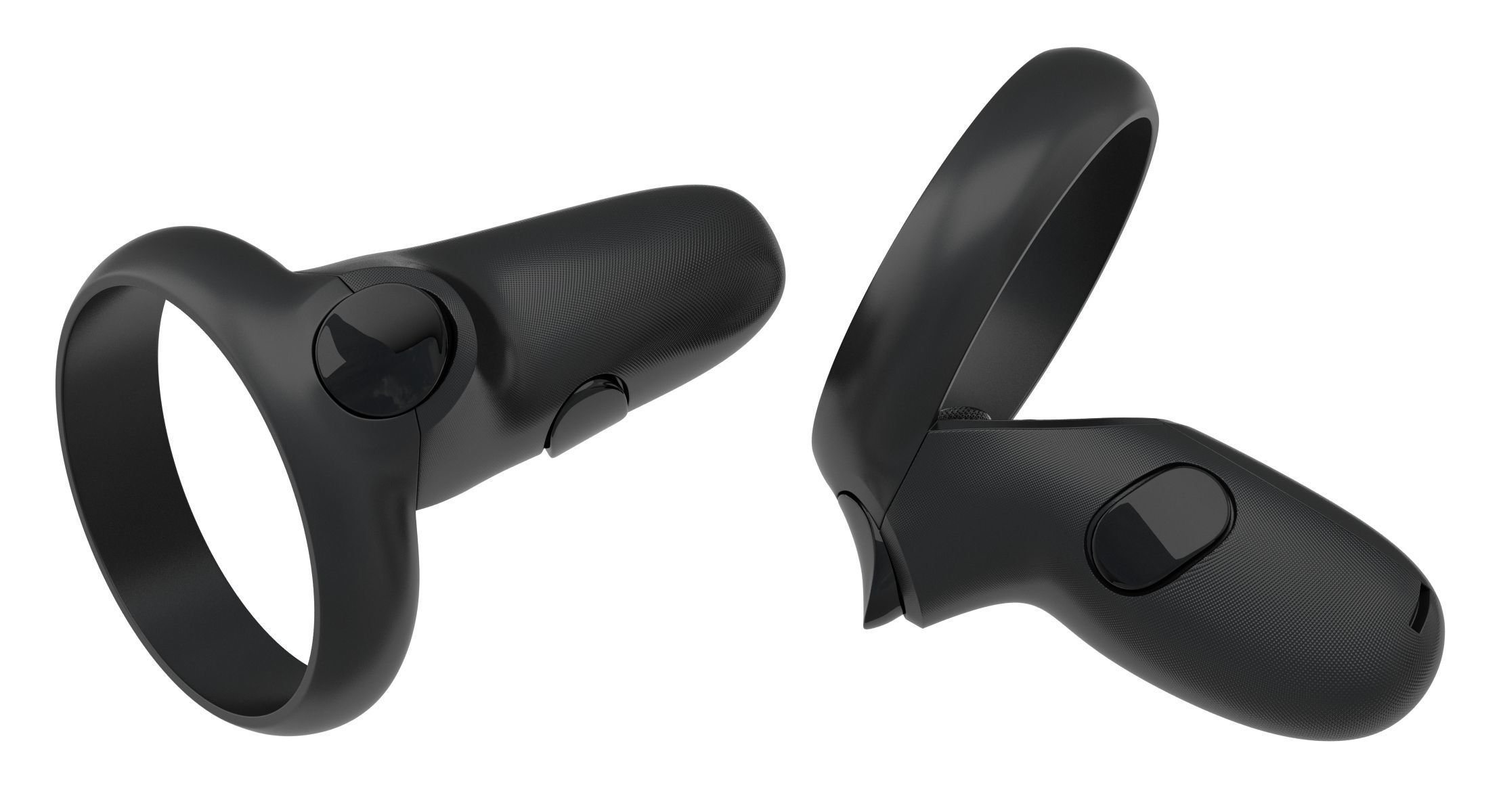Oculus Quest Controllers 3D model_8