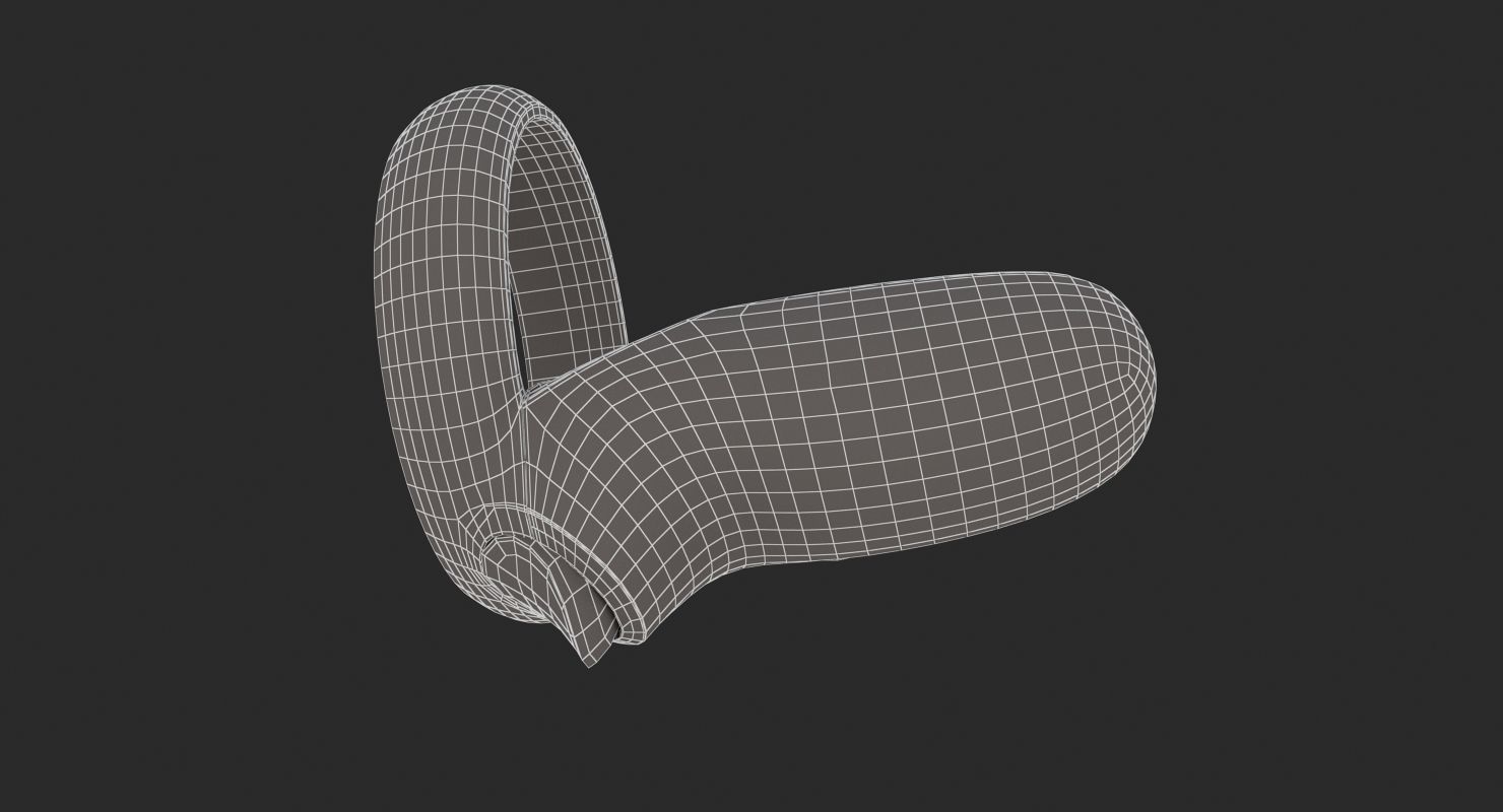 Oculus Quest Controllers 3D model_16