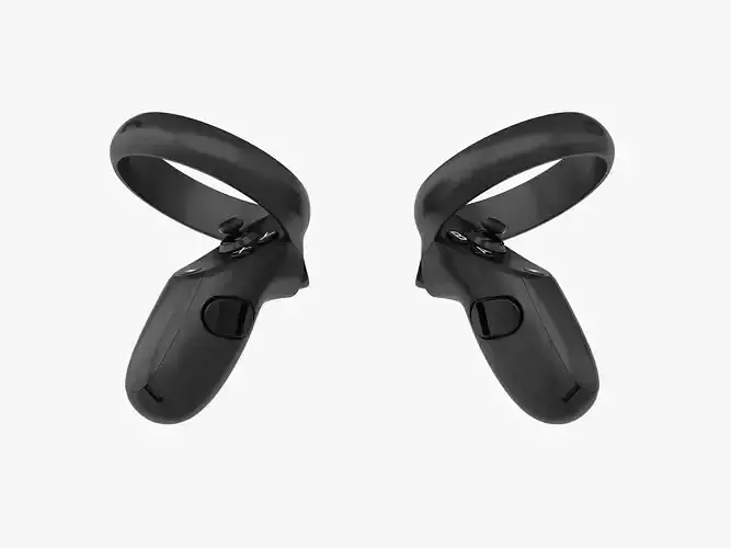 Oculus Quest Controllers 3D model