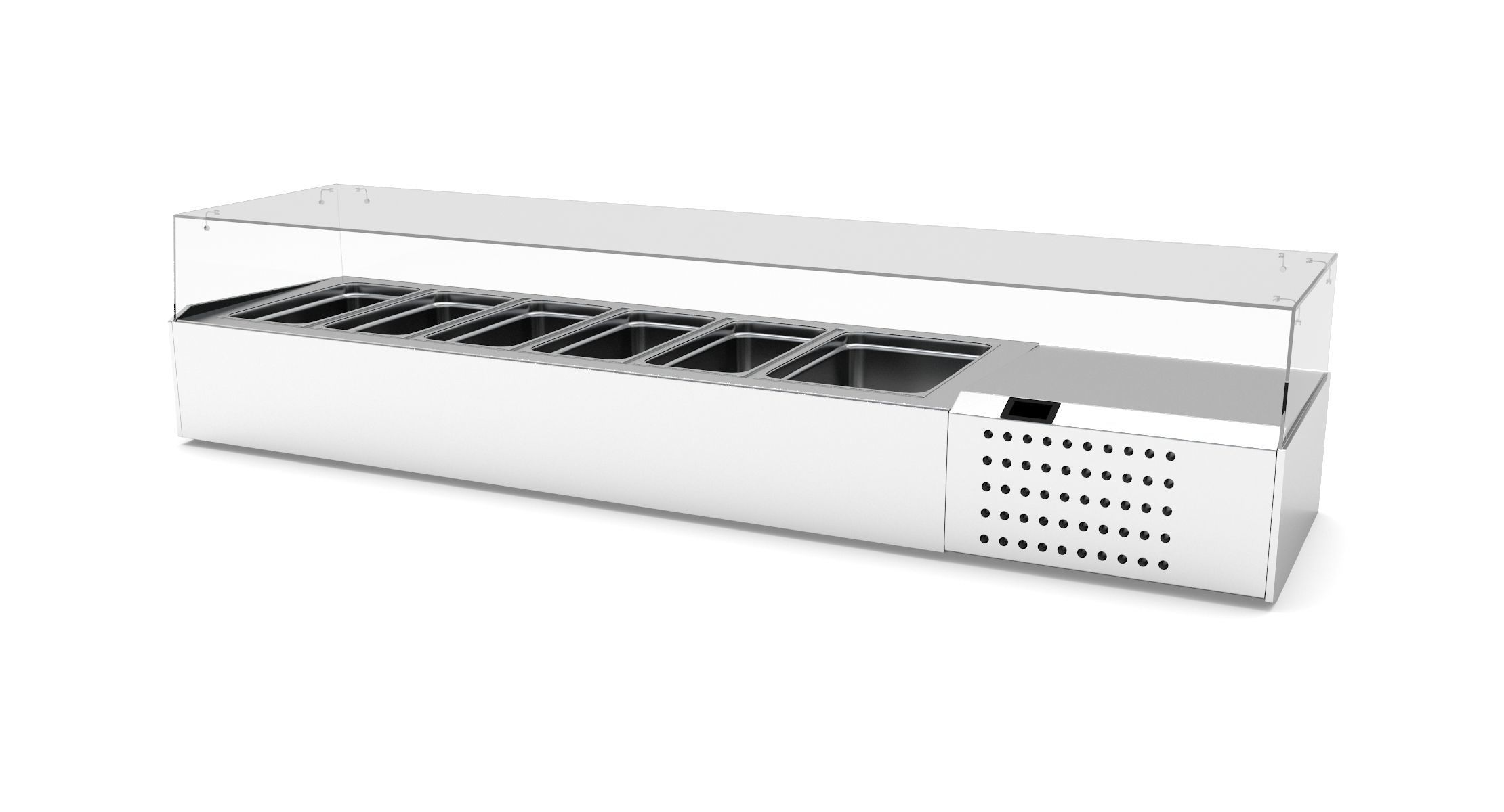 Pizza Prep Table 1 3D model_4