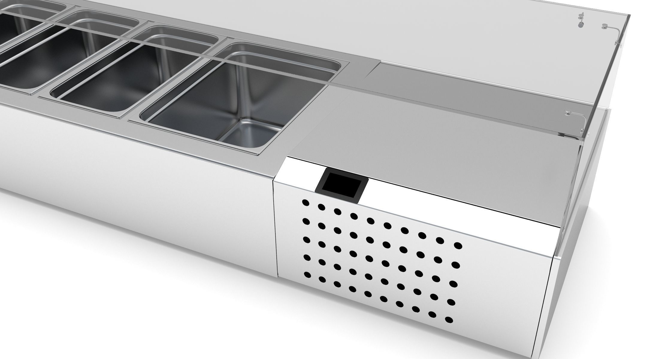 Pizza Prep Table 1 3D model_5