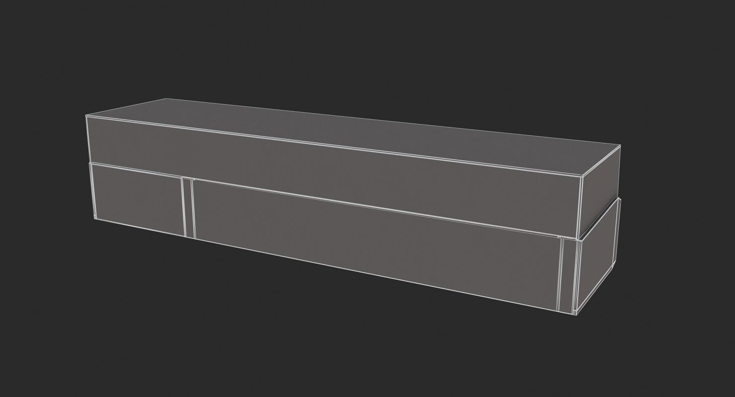 Pizza Prep Table 1 3D model_8