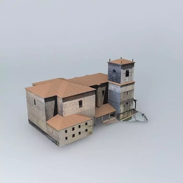 Albiztur Church Free 3D model