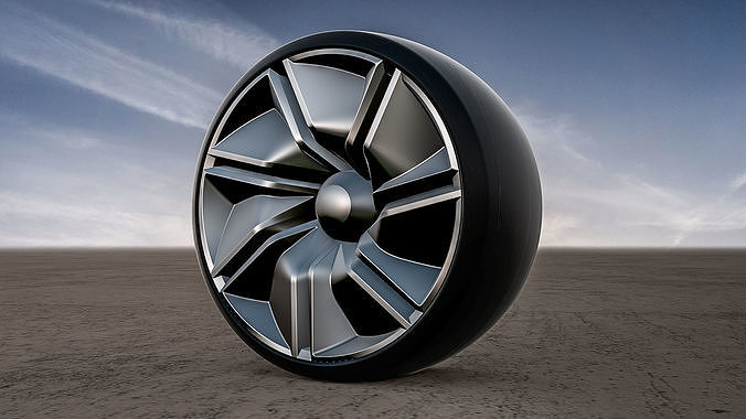 Infiniti Prototype 10 Concept rims 3D model
