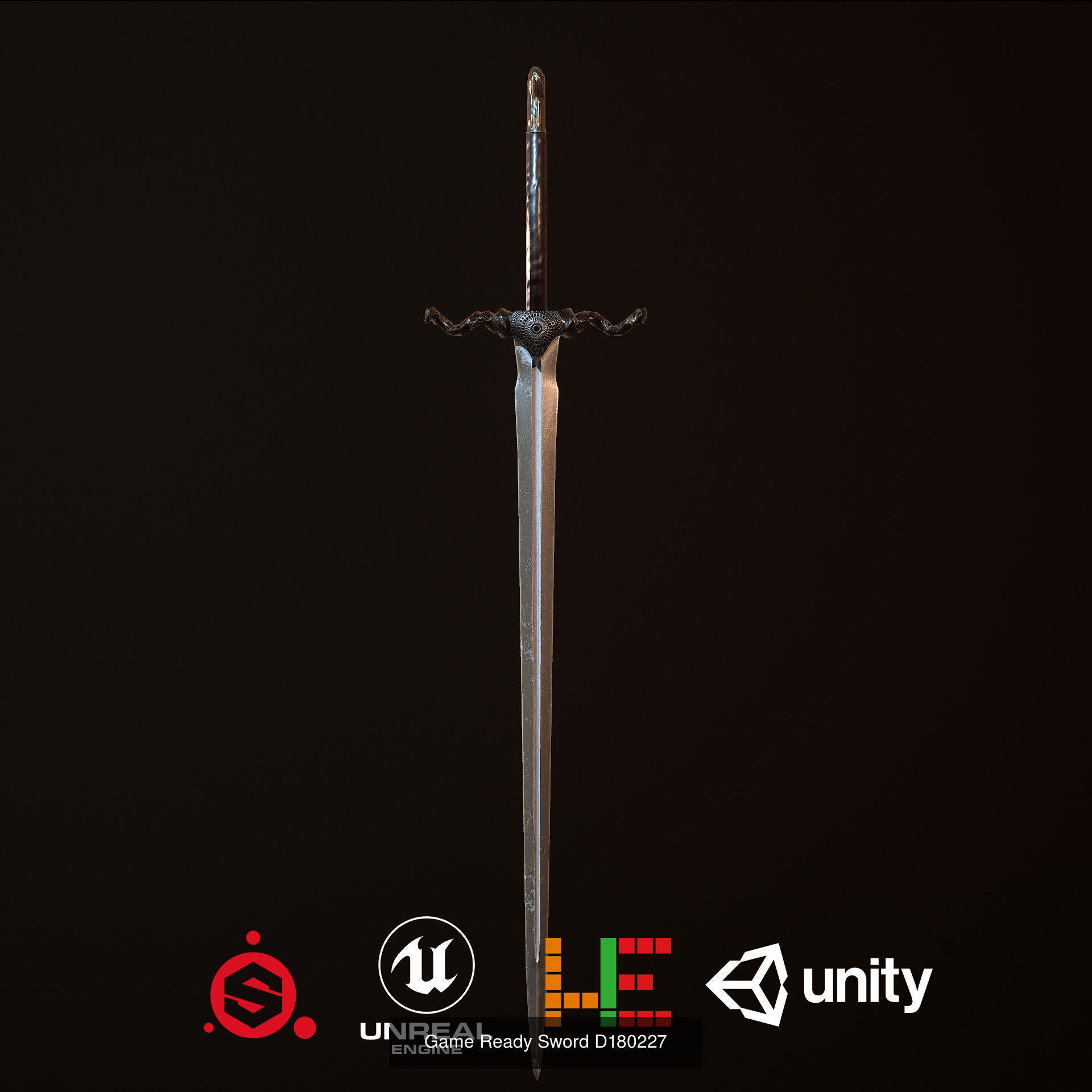 13 Model HIE Medieval Knight Pack  Game Ready 3D Model Collection_11