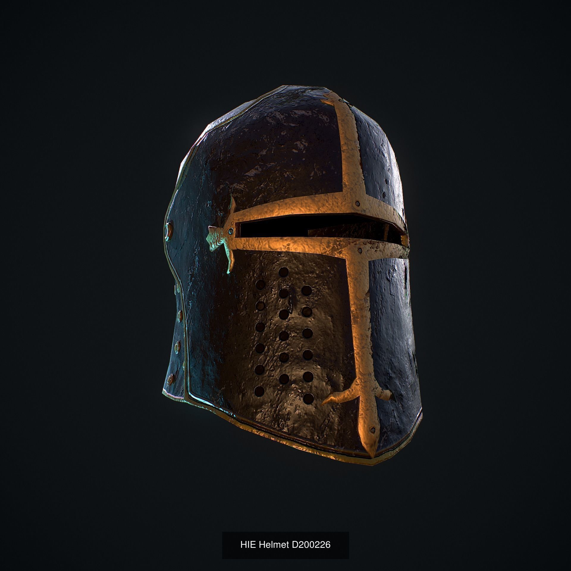 13 Model HIE Medieval Knight Pack  Game Ready 3D Model Collection_3
