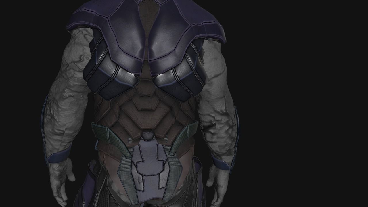 Darkseid - Injustice 2 Suit  3D model_2