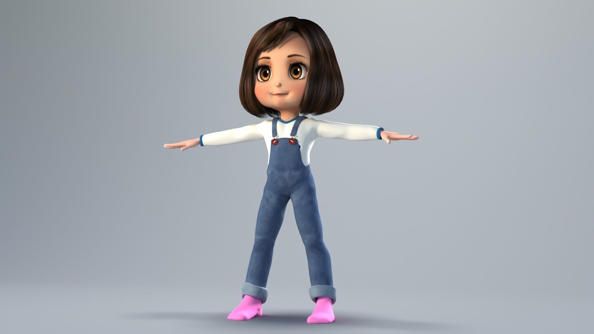 CARTOON CHARACTER BUNDLE 2 3D model_14