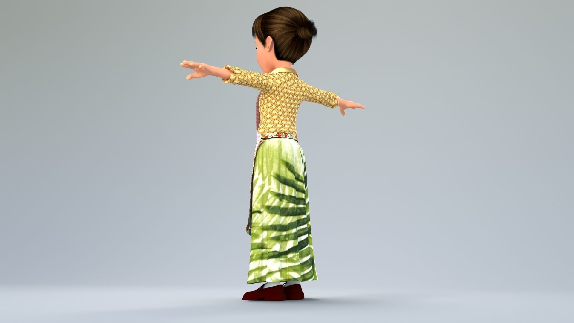 CARTOON CHARACTER BUNDLE 2 3D model_22