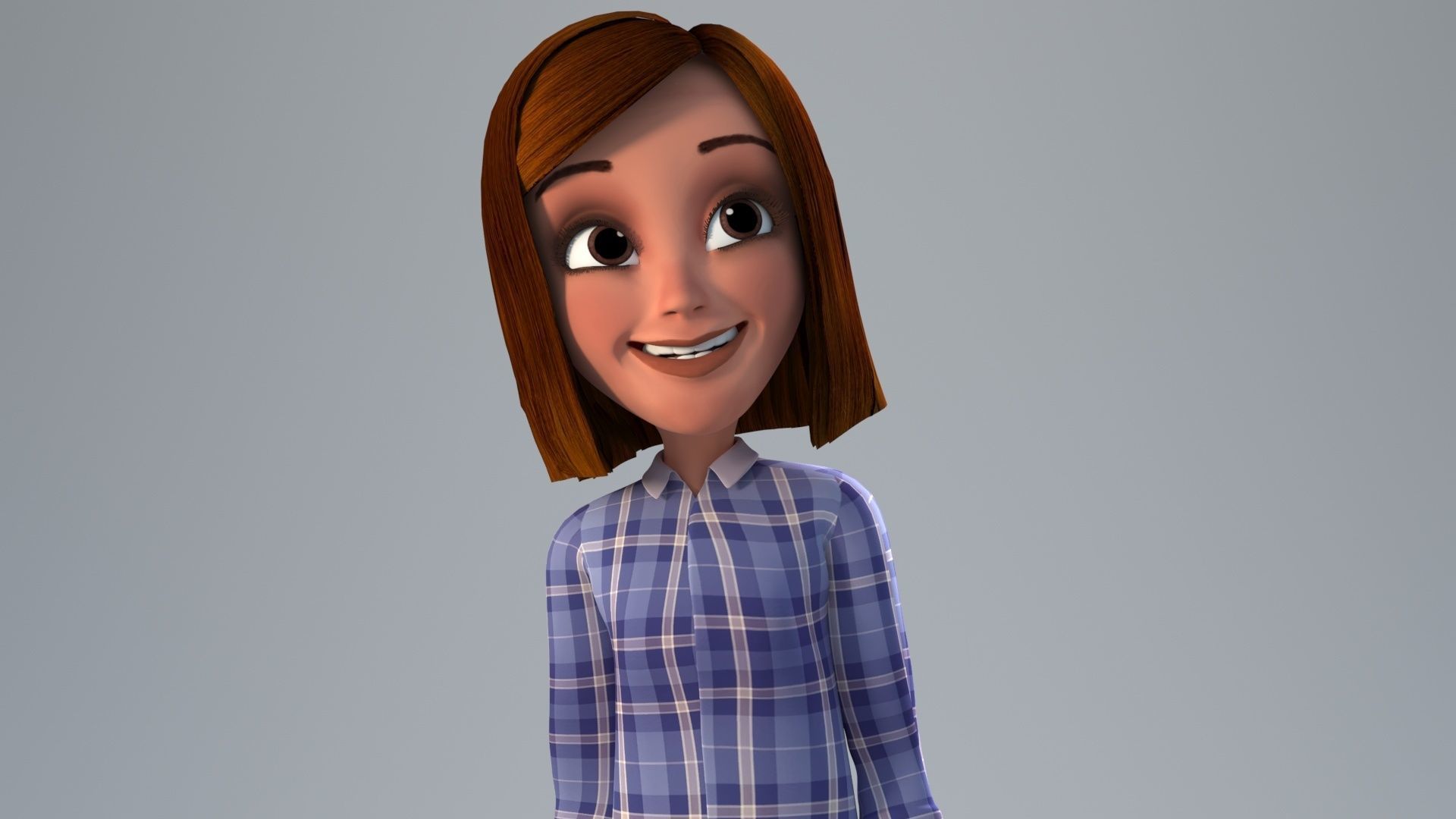 CARTOON CHARACTER BUNDLE 2 3D model_9