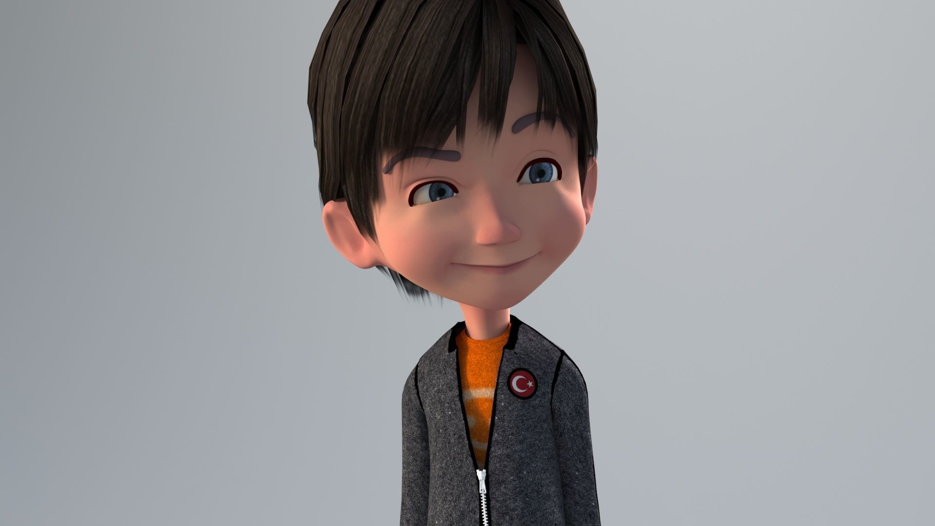 CARTOON CHARACTER BUNDLE 2 3D model_3