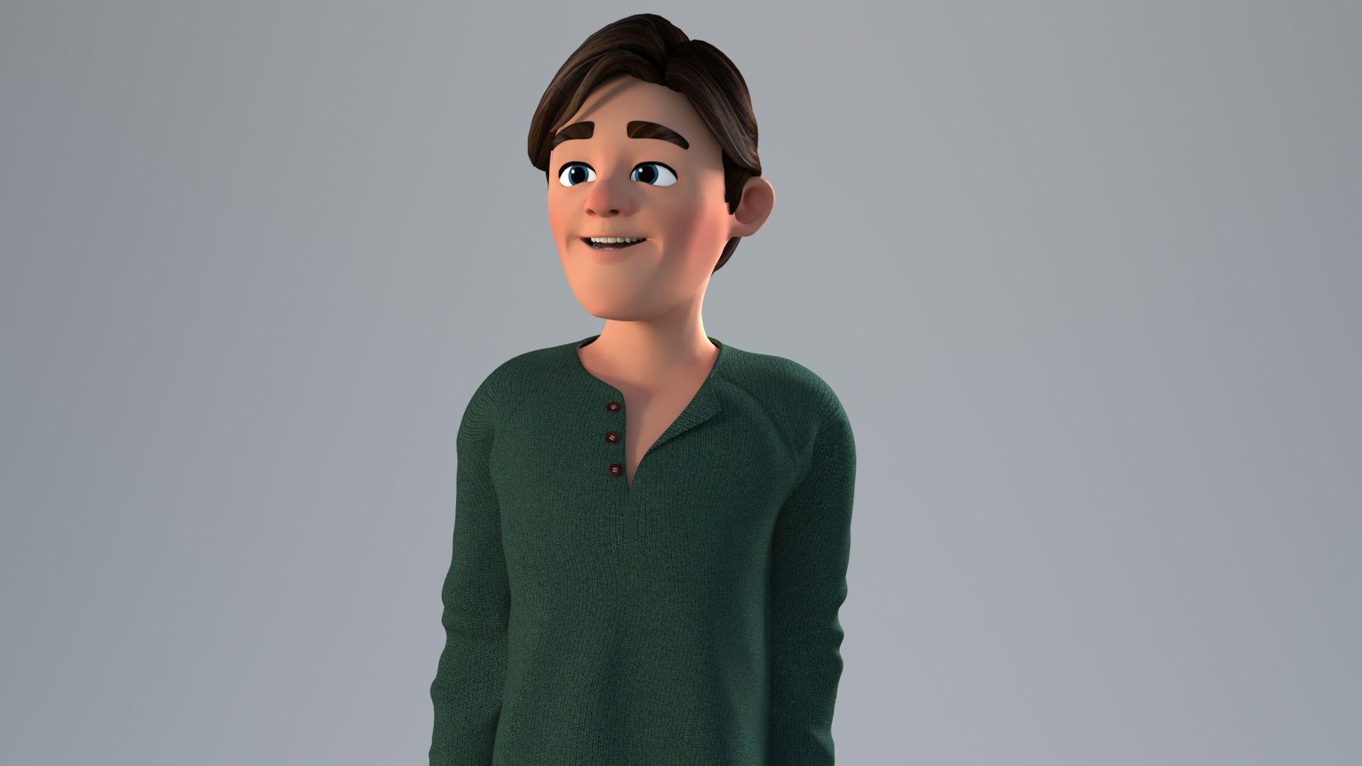 CARTOON CHARACTER BUNDLE 2 3D model_6