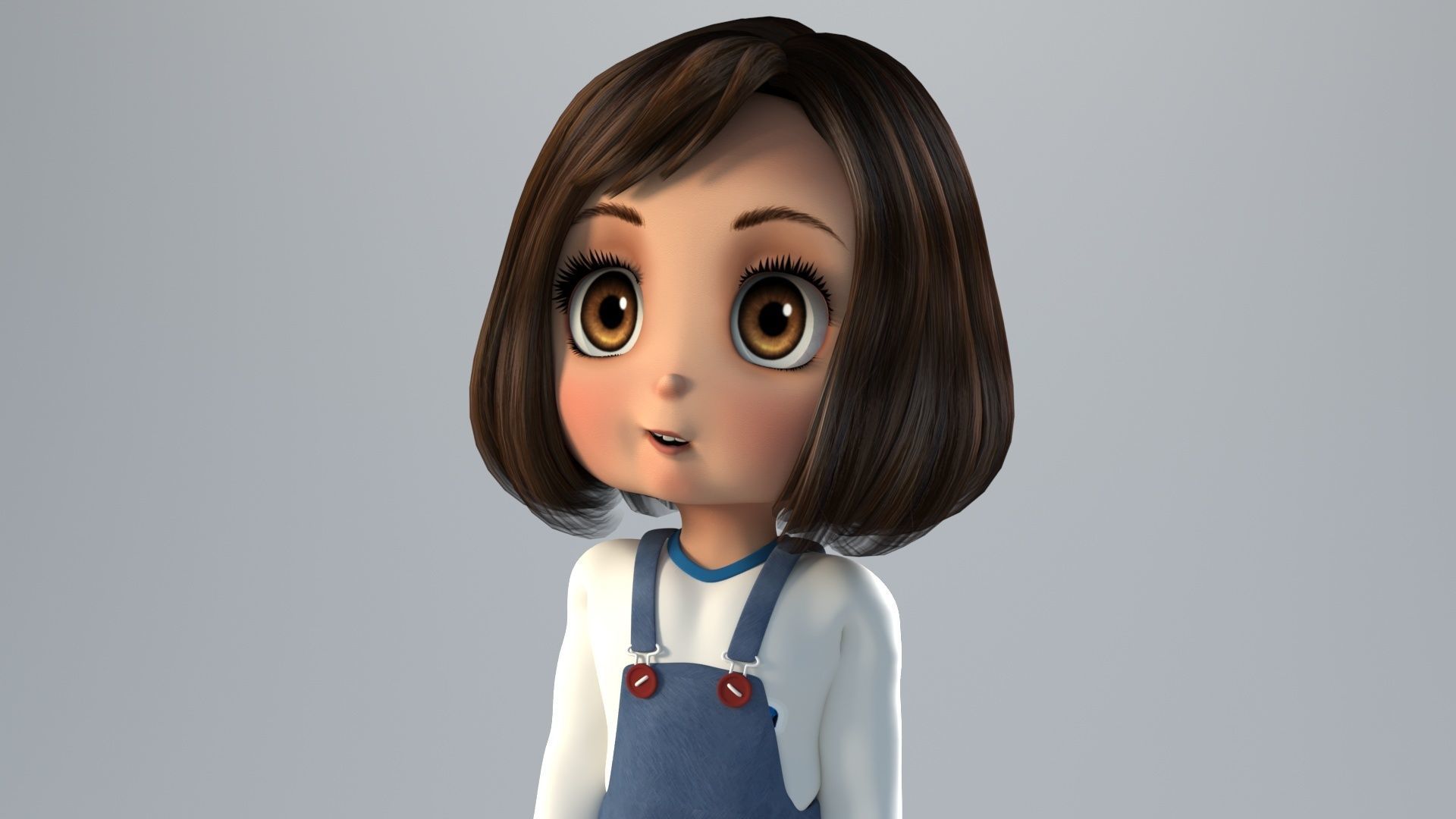 CARTOON CHARACTER BUNDLE 2 3D model_15