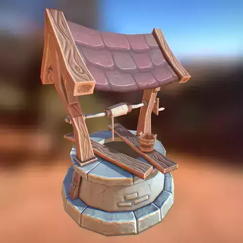 Fantasy RPG Stone Well