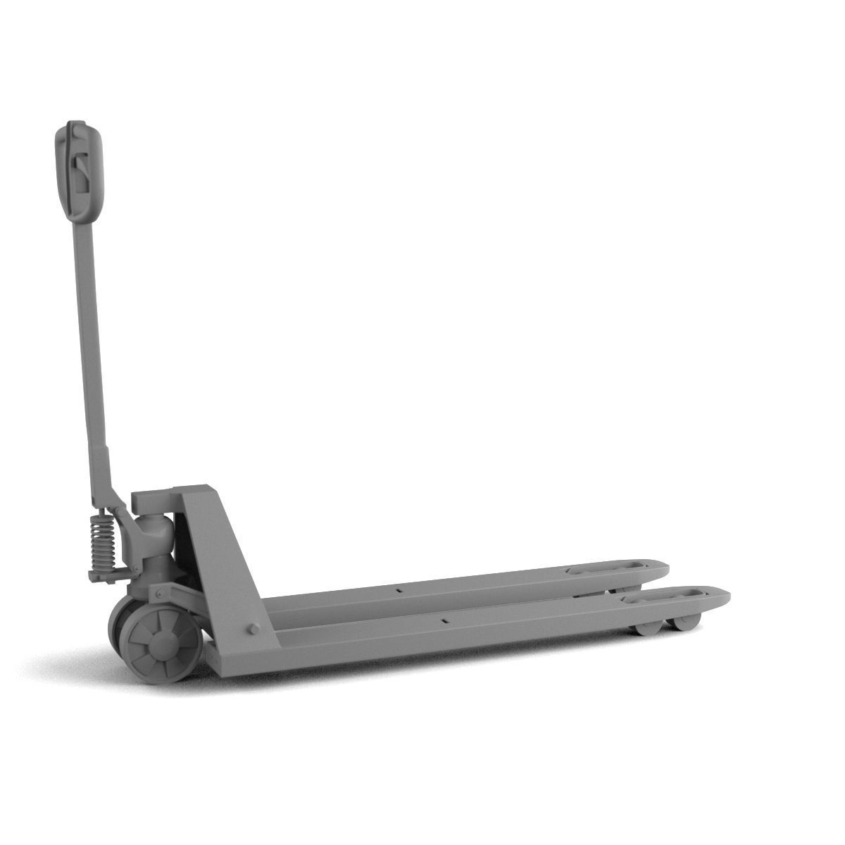 Toyota LHM230 Transpallet Low-poly 3D model_6