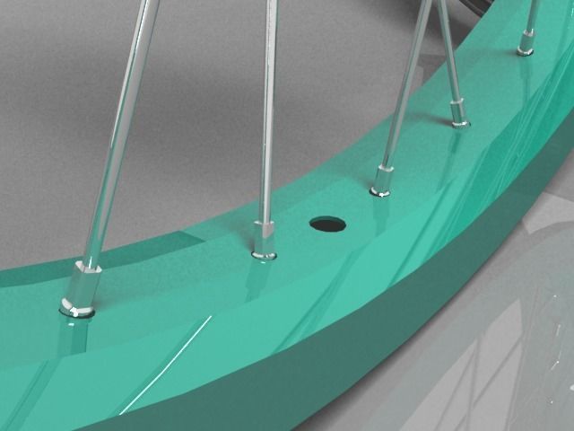 bmx wheelset 3D model_2