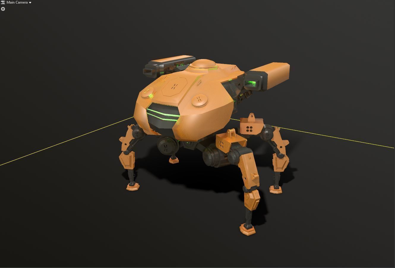 SPIDER MECHA 3D model_7