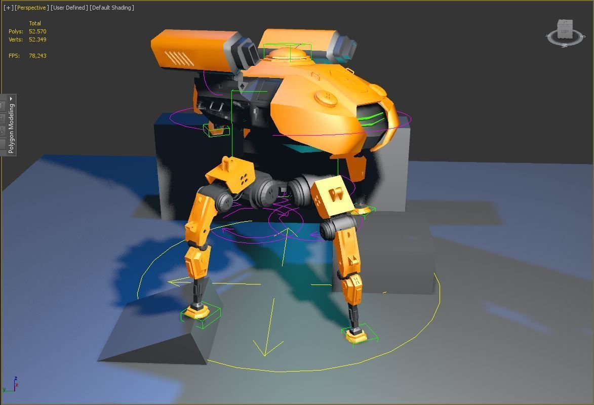 SPIDER MECHA 3D model_6