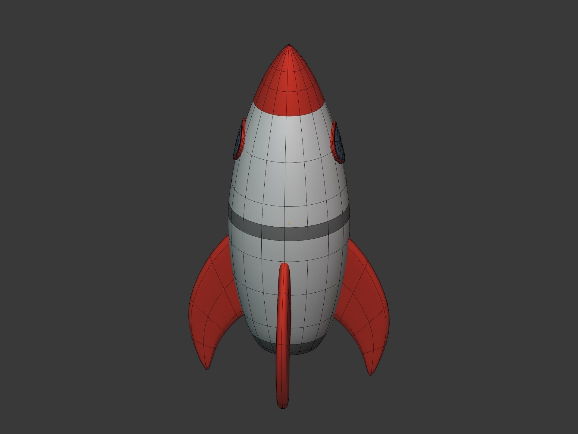 Cartoon Space Pack Low-poly 3D model_26
