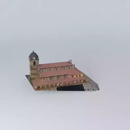 Legazpi Church Free 3D model