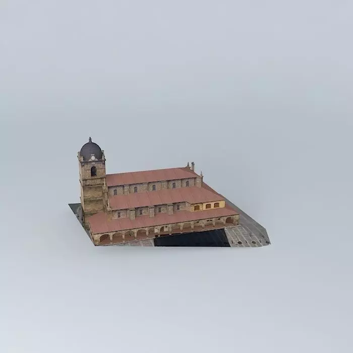 Legazpi Church Free 3D model_0