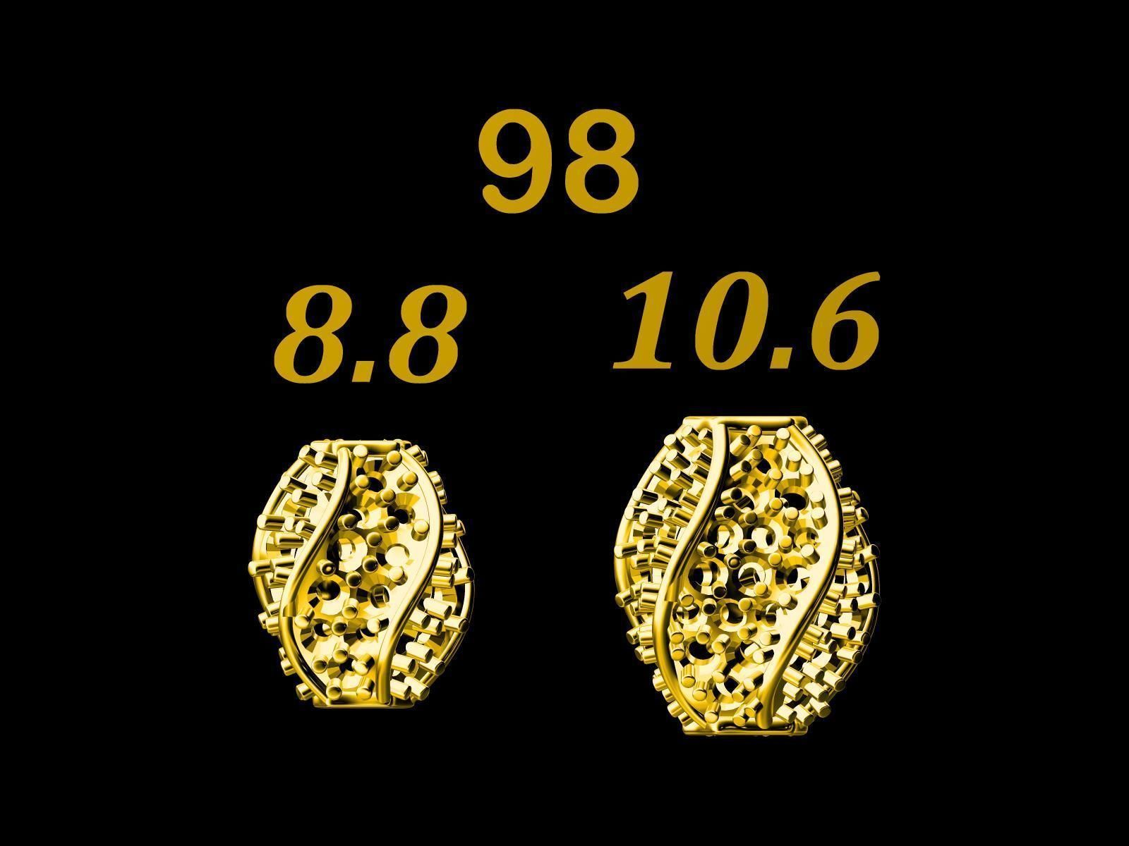 Collection of 75  Chain accessory Para Balls  Studded and Plain 3D print model_74