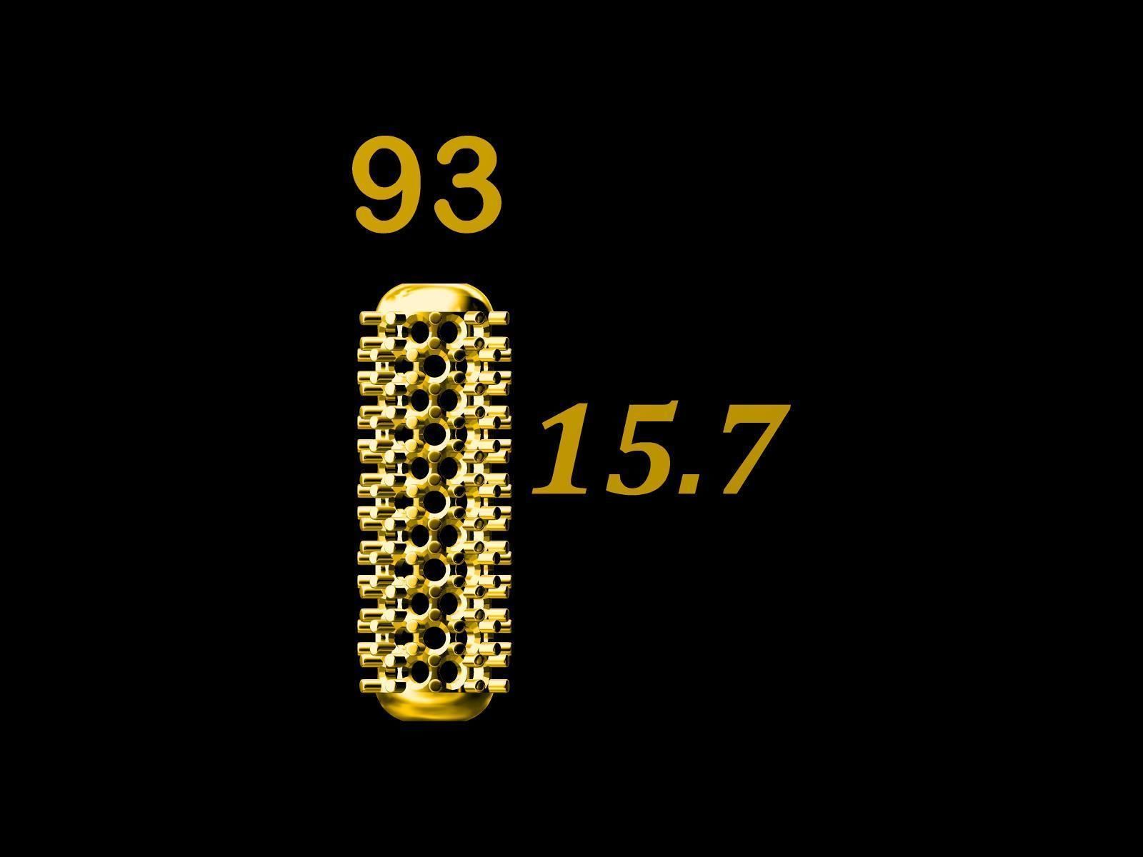 Collection of 75  Chain accessory Para Balls  Studded and Plain 3D print model_69