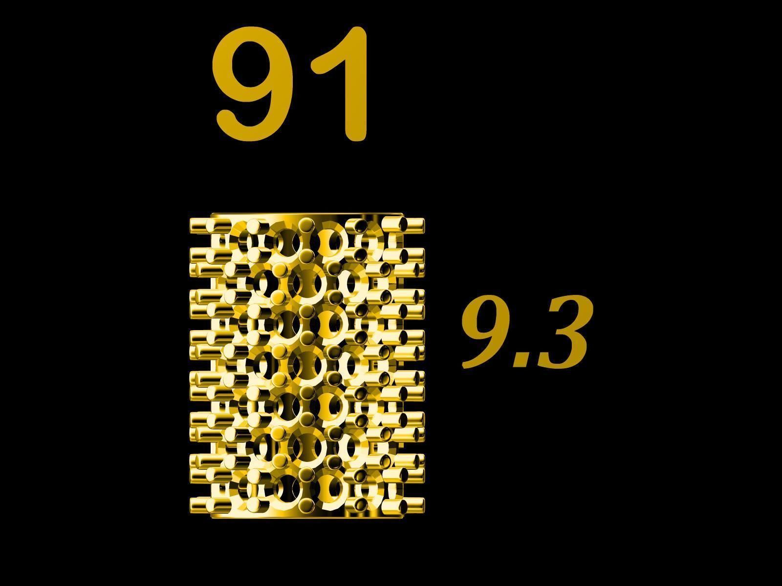 Collection of 75  Chain accessory Para Balls  Studded and Plain 3D print model_67