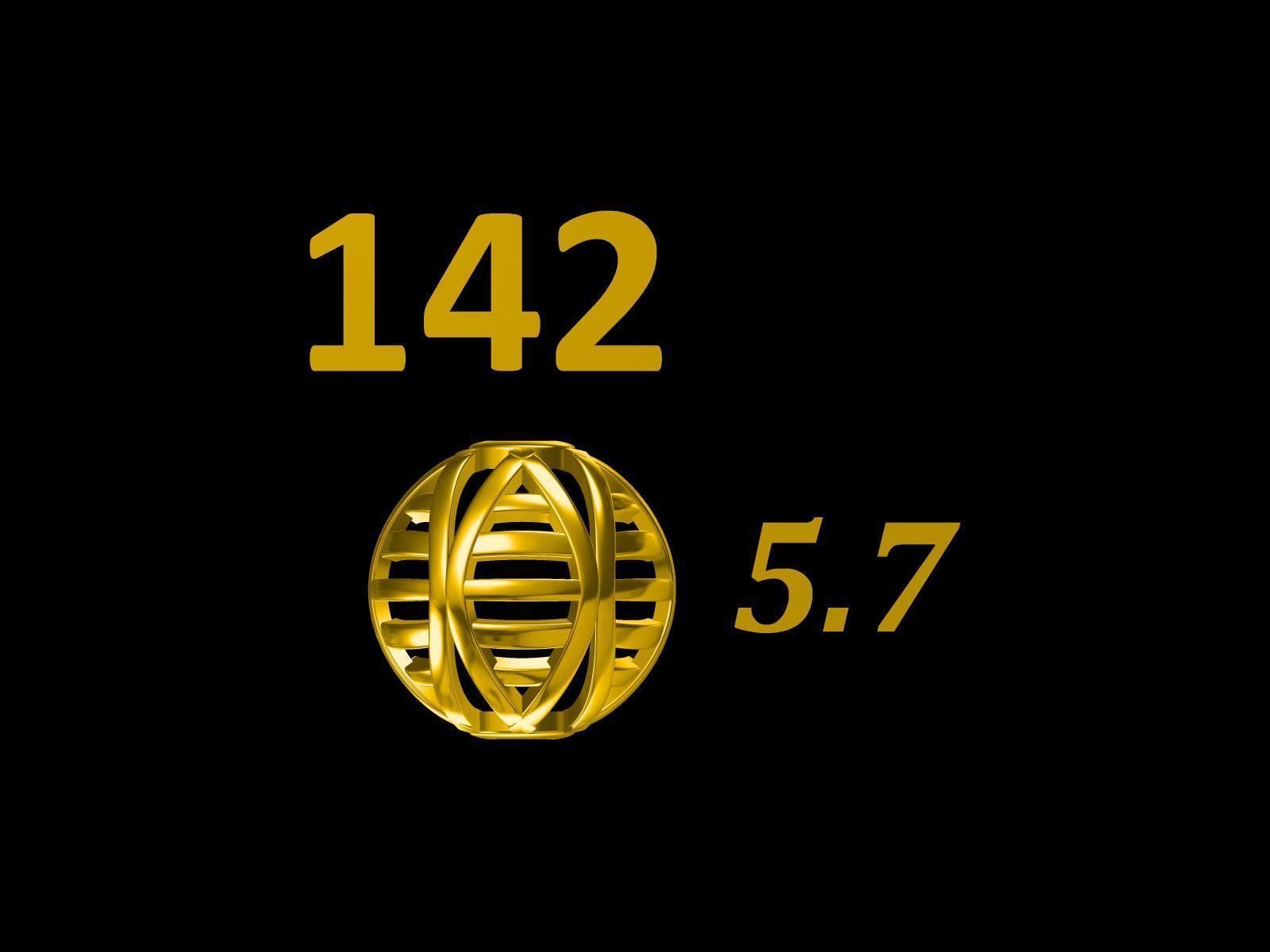 Collection of 75  Chain accessory Para Balls  Studded and Plain 3D print model_43