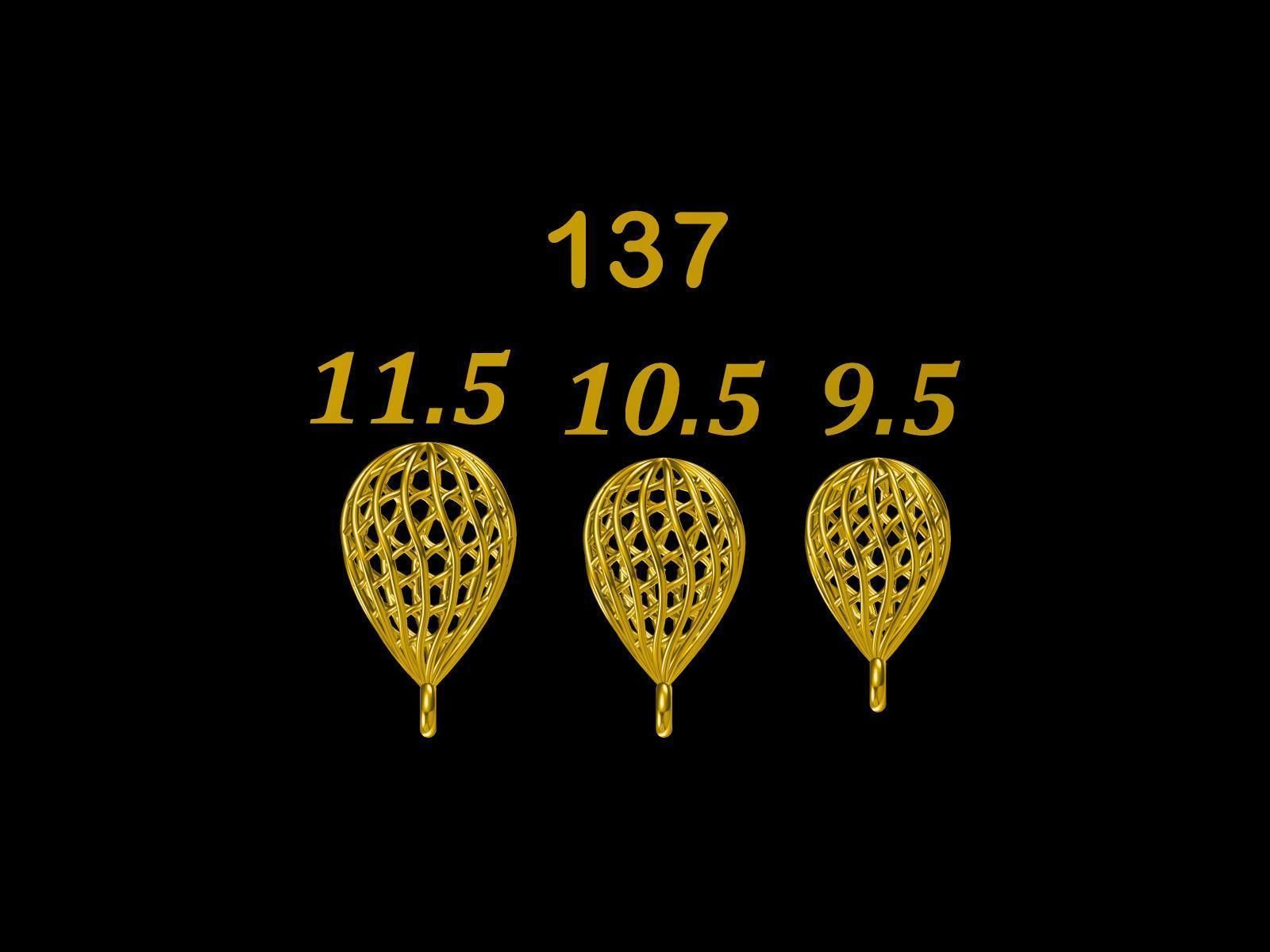 Collection of 75  Chain accessory Para Balls  Studded and Plain 3D print model_38