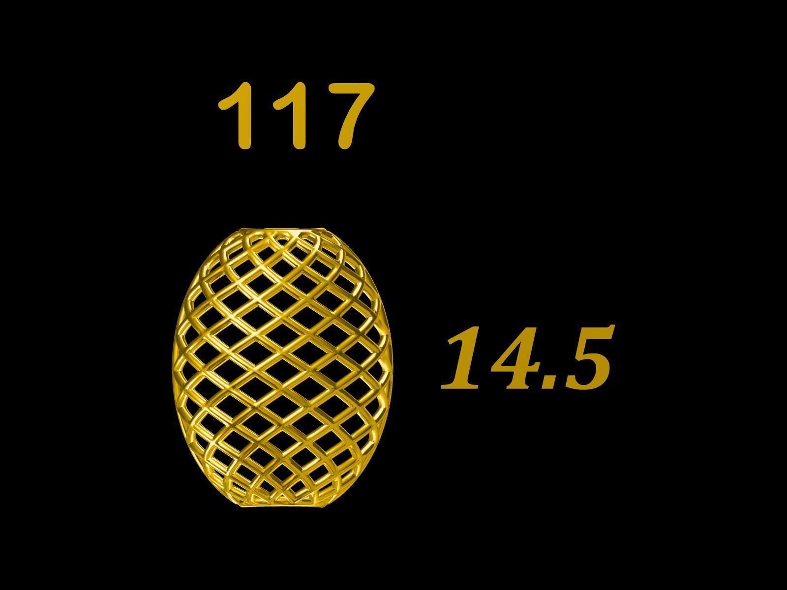 Collection of 75  Chain accessory Para Balls  Studded and Plain 3D print model_18