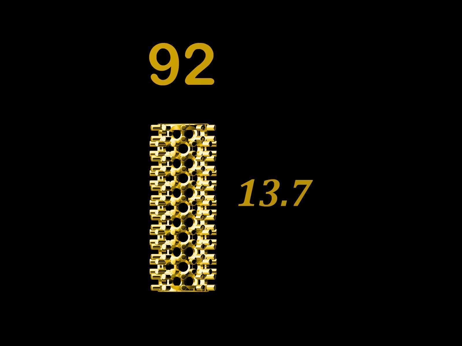 Collection of 75  Chain accessory Para Balls  Studded and Plain 3D print model_68