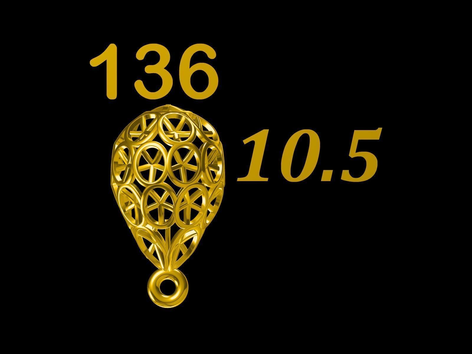 Collection of 75  Chain accessory Para Balls  Studded and Plain 3D print model_37