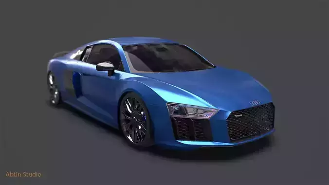 Car Audi R8 2017 High detailed