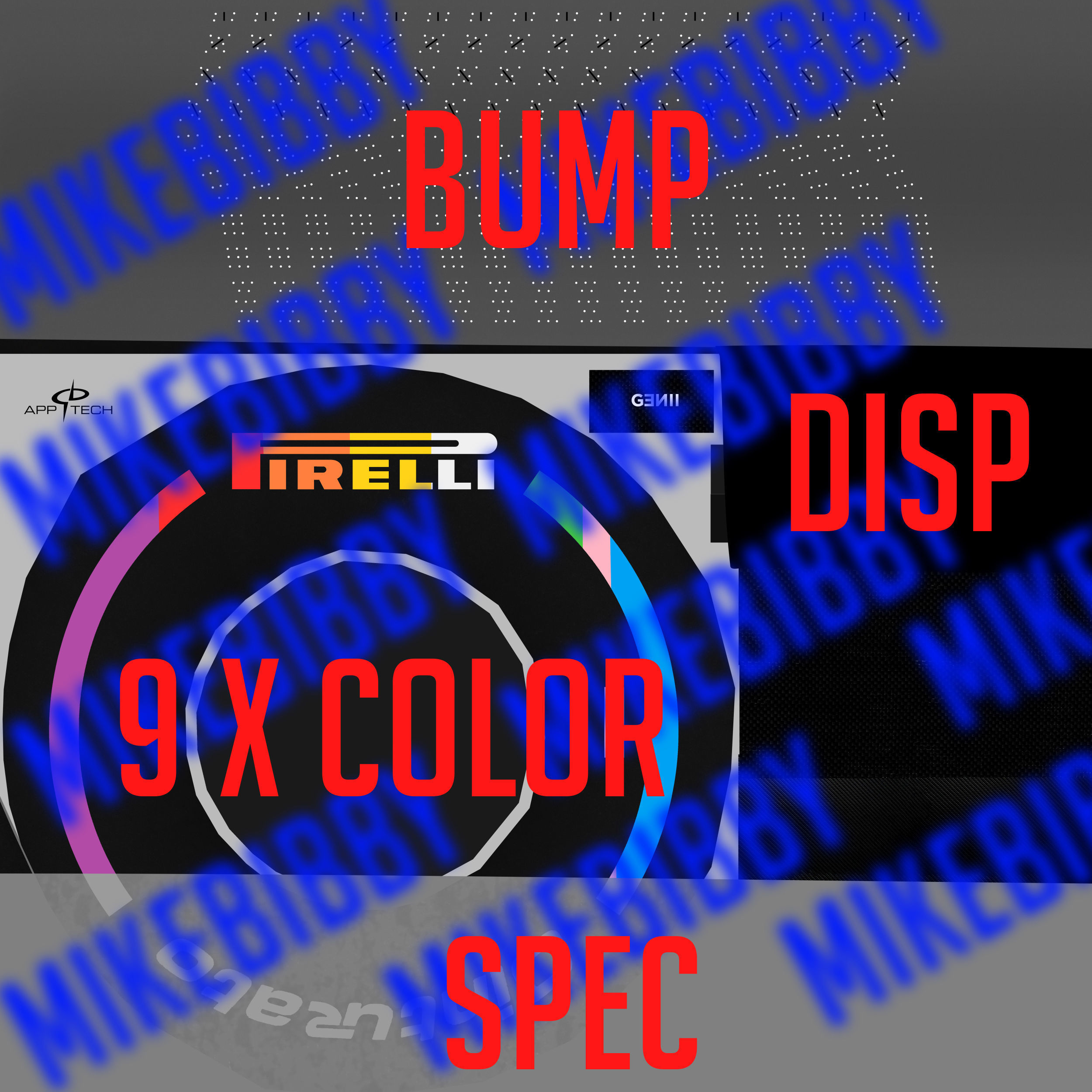 Formula 1 2018 cars Pack 4 Low-poly 3D model_8