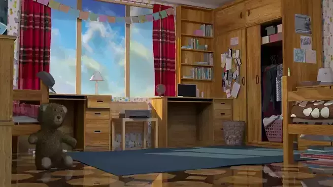 CARTOON ROOM EQUIPMENT 