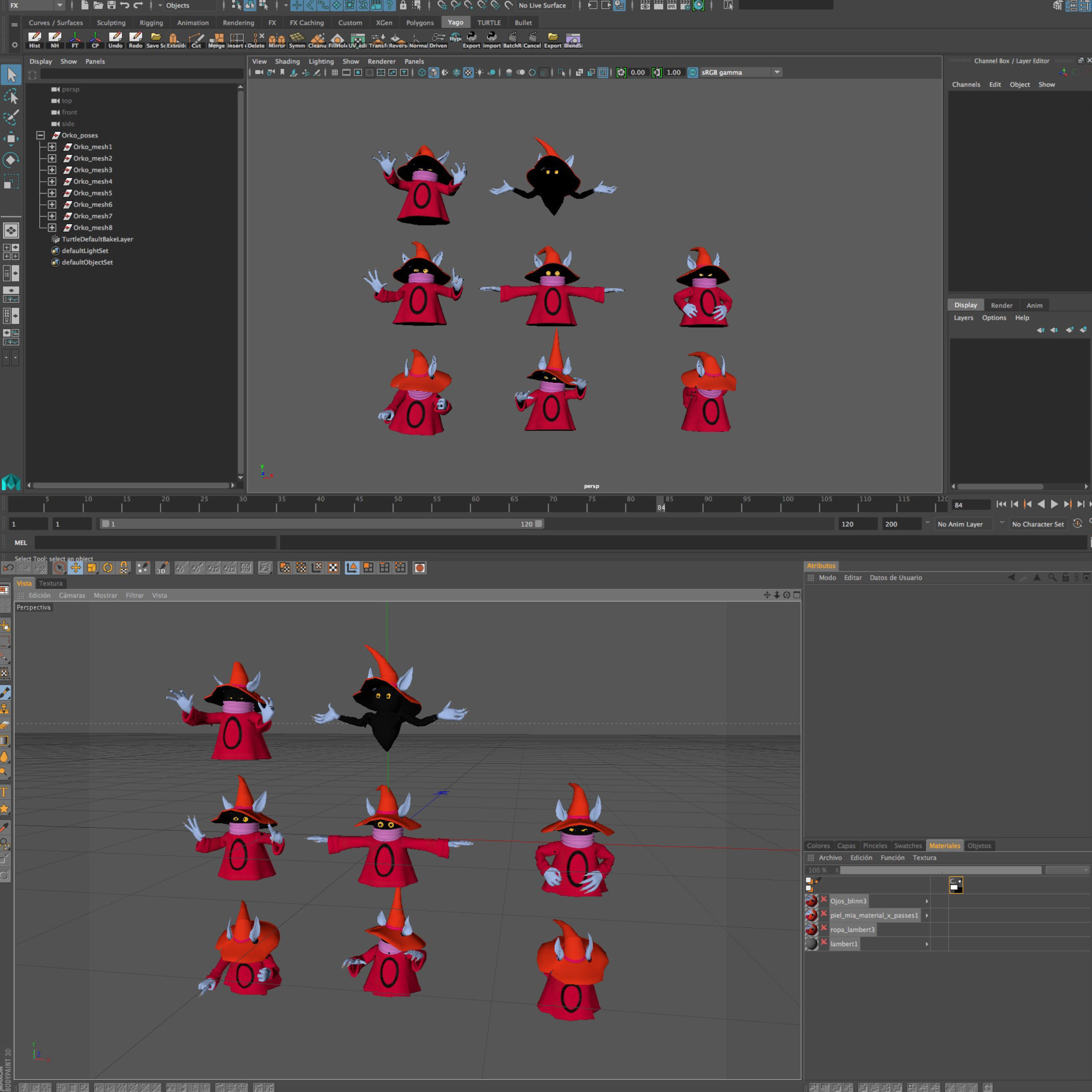 Orko Character Low-poly 3D model_13