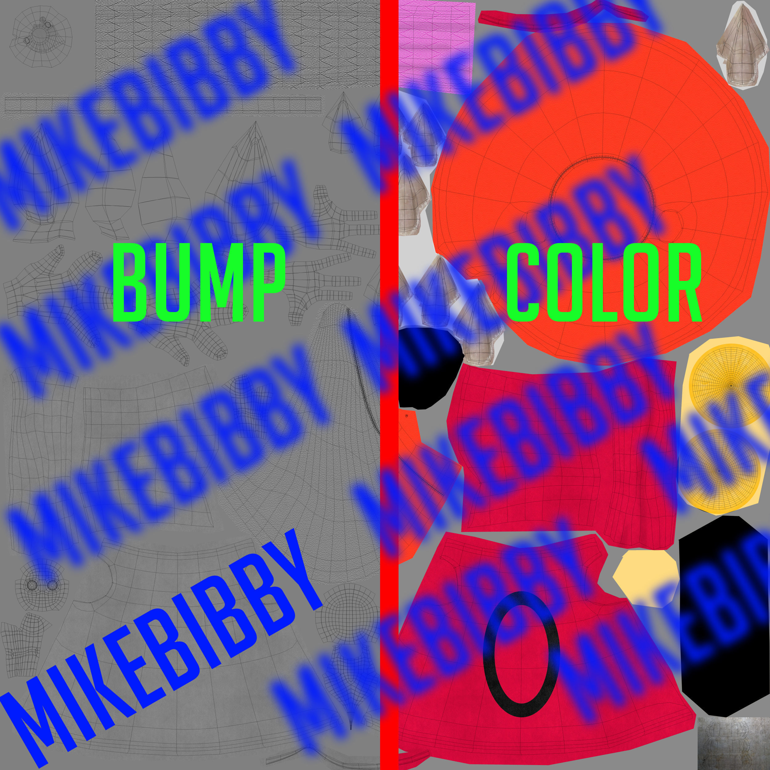 Orko Character Low-poly 3D model_11