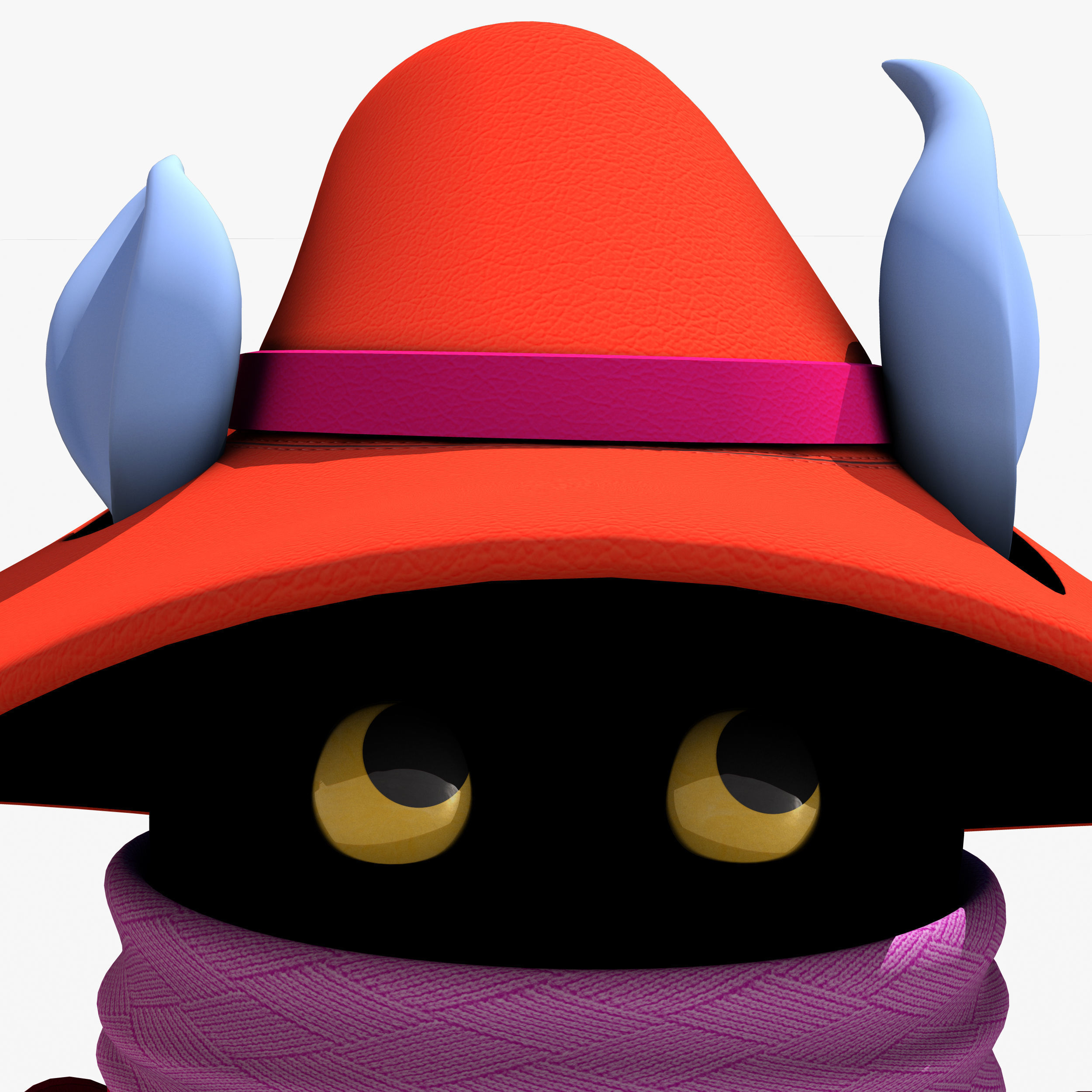 Orko Character Low-poly 3D model_5