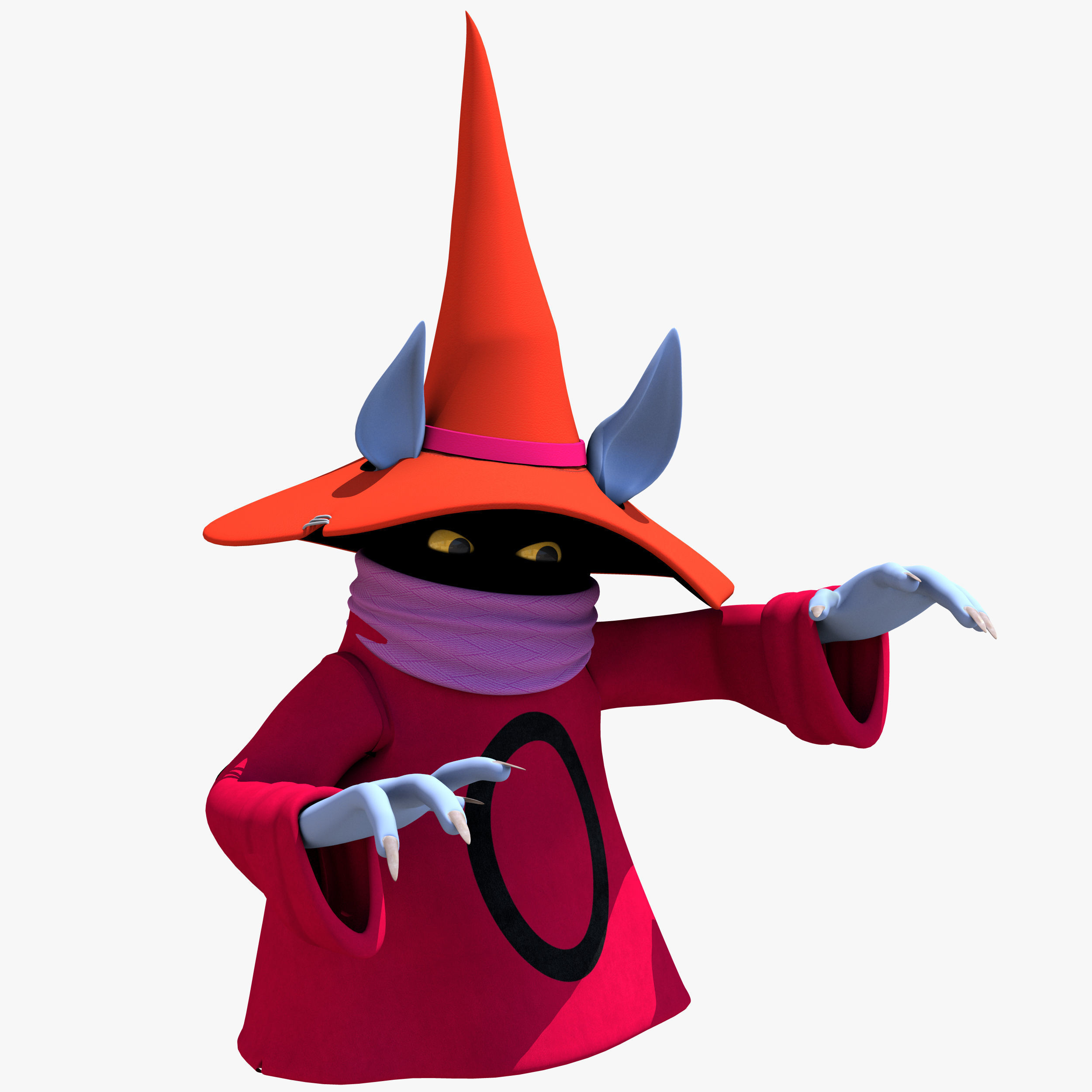 Orko Character Low-poly 3D model_3