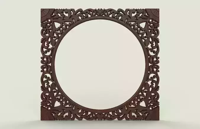 MIRROR FRAME 02 3D print model